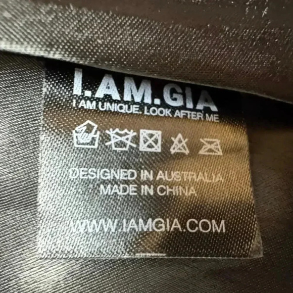 I. Am. Gia. Size Small Mini Skirt with two large rings attached to each side. - Picture 4 of 7